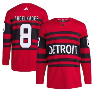 Youth Detroit Red Wings Justin Abdelkader Adidas Authentic Reverse Retro 2.0 Jersey - Red