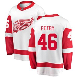 Men's Detroit Red Wings Jeff Petry Fanatics Branded Breakaway Away Jersey - White
