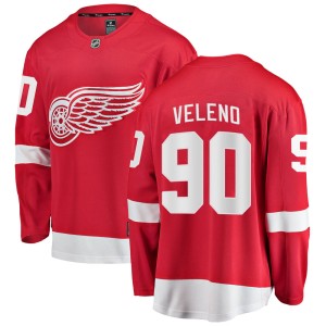 Men's Detroit Red Wings Joe Veleno Fanatics Branded Breakaway Home Jersey - Red