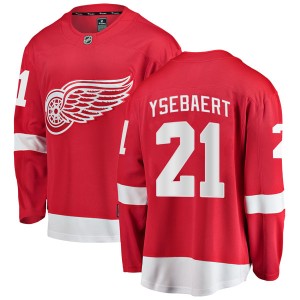 Men's Detroit Red Wings Paul Ysebaert Fanatics Branded Breakaway Home Jersey - Red