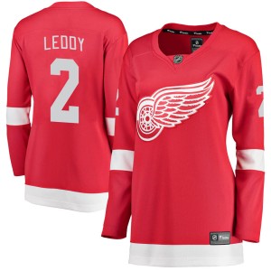 Women's Detroit Red Wings Nick Leddy Fanatics Branded Breakaway Home Jersey - Red