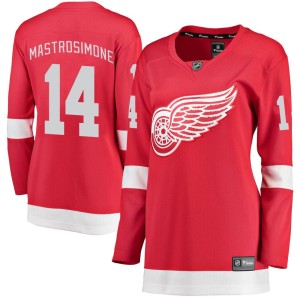 Women's Detroit Red Wings Robert Mastrosimone Fanatics Branded Breakaway Home Jersey - Red
