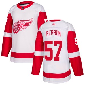 Youth Detroit Red Wings David Perron Adidas Authentic Jersey - White