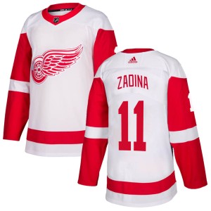 Youth Detroit Red Wings Filip Zadina Adidas Authentic Jersey - White