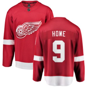 Youth Detroit Red Wings Gordie Howe Fanatics Branded Home Breakaway Jersey - Red