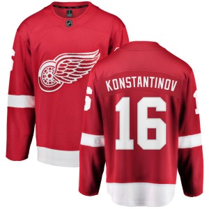 Men's Detroit Red Wings Vladimir Konstantinov Fanatics Branded Home Breakaway Jersey - Red