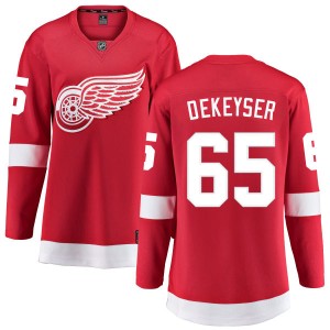 Women's Detroit Red Wings Danny DeKeyser Fanatics Branded Home Breakaway Jersey - Red