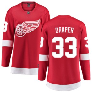 Women's Detroit Red Wings Kris Draper Fanatics Branded Home Breakaway Jersey - Red