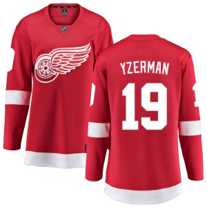 Women's Detroit Red Wings Steve Yzerman Fanatics Branded Home Breakaway Jersey - Red
