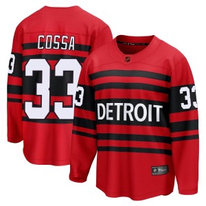 Youth Detroit Red Wings Sebastian Cossa Fanatics Branded Breakaway Special Edition 2.0 Jersey - Red