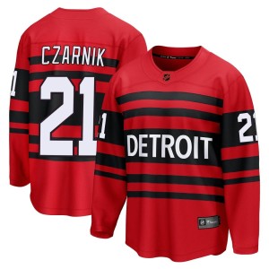 Youth Detroit Red Wings Austin Czarnik Fanatics Branded Breakaway Special Edition 2.0 Jersey - Red