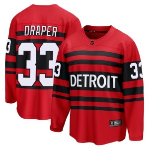 Youth Detroit Red Wings Kris Draper Fanatics Branded Breakaway Special Edition 2.0 Jersey - Red