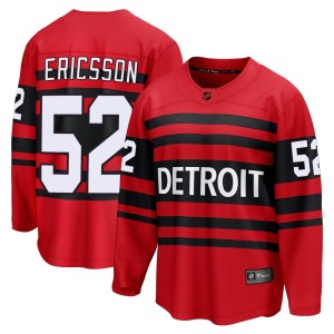 Youth Detroit Red Wings Jonathan Ericsson Fanatics Branded Breakaway Special Edition 2.0 Jersey - Red