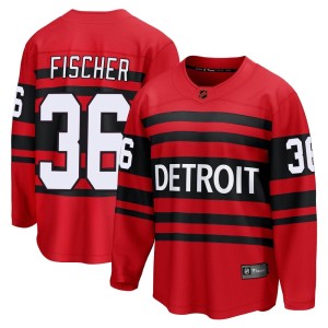 Youth Detroit Red Wings Christian Fischer Fanatics Branded Breakaway Special Edition 2.0 Jersey - Red