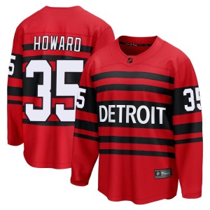 Youth Detroit Red Wings Jimmy Howard Fanatics Branded Breakaway Special Edition 2.0 Jersey - Red