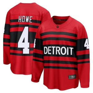 Youth Detroit Red Wings Mark Howe Fanatics Branded Breakaway Special Edition 2.0 Jersey - Red
