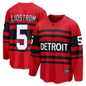 Youth Detroit Red Wings Nicklas Lidstrom Fanatics Branded Breakaway Special Edition 2.0 Jersey - Red