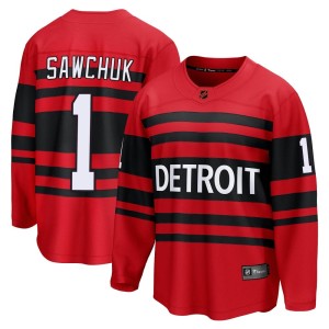 Youth Detroit Red Wings Terry Sawchuk Fanatics Branded Breakaway Special Edition 2.0 Jersey - Red