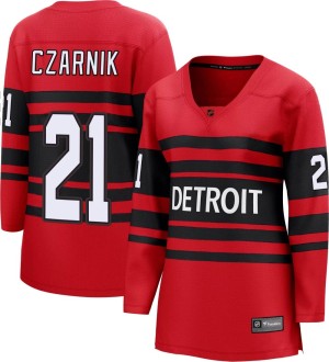 Women's Detroit Red Wings Austin Czarnik Fanatics Branded Breakaway Special Edition 2.0 Jersey - Red