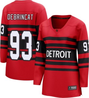Women's Detroit Red Wings Alex DeBrincat Fanatics Branded Breakaway Special Edition 2.0 Jersey - Red