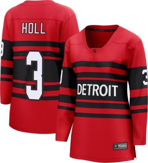 Women's Detroit Red Wings Justin Holl Fanatics Branded Breakaway Special Edition 2.0 Jersey - Red
