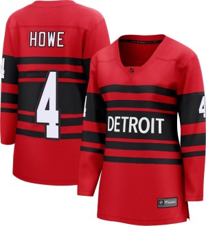 Women's Detroit Red Wings Mark Howe Fanatics Branded Breakaway Special Edition 2.0 Jersey - Red