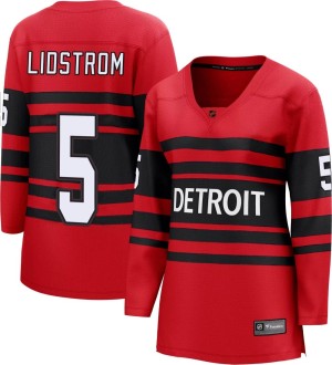 Women's Detroit Red Wings Nicklas Lidstrom Fanatics Branded Breakaway Special Edition 2.0 Jersey - Red