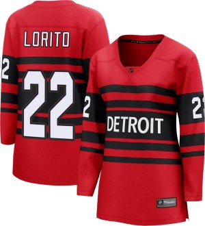 Women's Detroit Red Wings Matthew Lorito Fanatics Branded Breakaway Special Edition 2.0 Jersey - Red