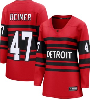 Women's Detroit Red Wings James Reimer Fanatics Branded Breakaway Special Edition 2.0 Jersey - Red