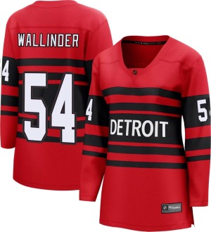 Women's Detroit Red Wings William Wallinder Fanatics Branded Breakaway Special Edition 2.0 Jersey - Red