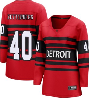 Women's Detroit Red Wings Henrik Zetterberg Fanatics Branded Breakaway Special Edition 2.0 Jersey - Red