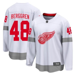 Youth Detroit Red Wings Jonatan Berggren Fanatics Branded Breakaway 2020/21 Special Edition Jersey - White
