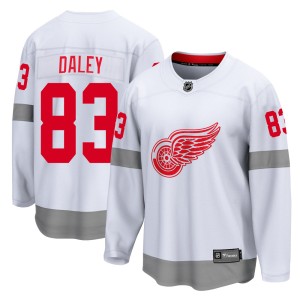 Youth Detroit Red Wings Trevor Daley Fanatics Branded Breakaway 2020/21 Special Edition Jersey - White