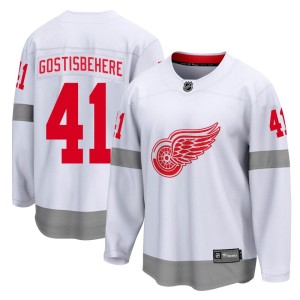 Youth Detroit Red Wings Shayne Gostisbehere Fanatics Branded Breakaway 2020/21 Special Edition Jersey - White