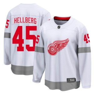 Youth Detroit Red Wings Magnus Hellberg Fanatics Branded Breakaway 2020/21 Special Edition Jersey - White