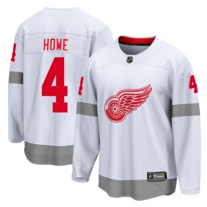 Youth Detroit Red Wings Mark Howe Fanatics Branded Breakaway 2020/21 Special Edition Jersey - White