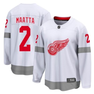 Youth Detroit Red Wings Olli Maatta Fanatics Branded Breakaway 2020/21 Special Edition Jersey - White