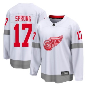 Youth Detroit Red Wings Daniel Sprong Fanatics Branded Breakaway 2020/21 Special Edition Jersey - White