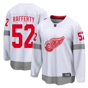 Men's Detroit Red Wings Brogan Rafferty Fanatics Branded Breakaway 2020/21 Special Edition Jersey - White