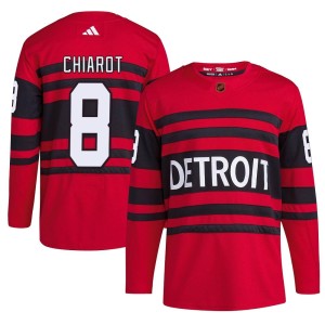 Men's Detroit Red Wings Ben Chiarot Adidas Authentic Reverse Retro 2.0 Jersey - Red