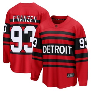Men's Detroit Red Wings Johan Franzen Fanatics Branded Breakaway Special Edition 2.0 Jersey - Red