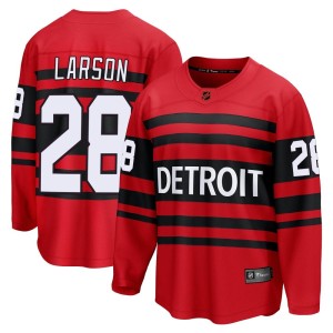 Men's Detroit Red Wings Reed Larson Fanatics Branded Breakaway Special Edition 2.0 Jersey - Red