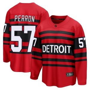 Men's Detroit Red Wings David Perron Fanatics Branded Breakaway Special Edition 2.0 Jersey - Red