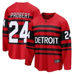 Men's Detroit Red Wings Bob Probert Fanatics Branded Breakaway Special Edition 2.0 Jersey - Red
