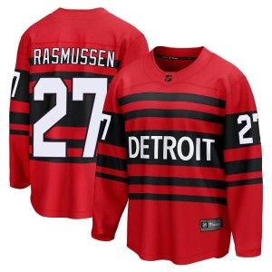 Men's Detroit Red Wings Michael Rasmussen Fanatics Branded Breakaway Special Edition 2.0 Jersey - Red