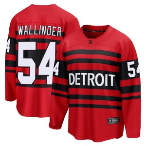 Men's Detroit Red Wings William Wallinder Fanatics Branded Breakaway Special Edition 2.0 Jersey - Red