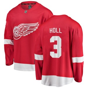 Youth Detroit Red Wings Justin Holl Fanatics Branded Breakaway Home Jersey - Red