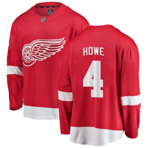 Youth Detroit Red Wings Mark Howe Fanatics Branded Breakaway Home Jersey - Red