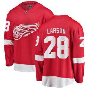 Youth Detroit Red Wings Reed Larson Fanatics Branded Breakaway Home Jersey - Red