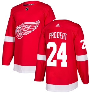 Men's Detroit Red Wings Bob Probert Adidas Authentic Jersey - Red
